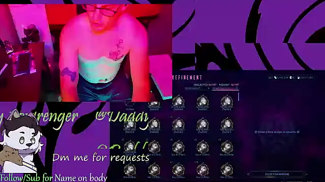 DaddyVoidrenger1 online show from August 8, 2026, 4:08 am