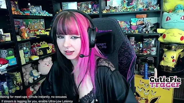 CutieTracer online show from May 24, 2026, 4:07 pm