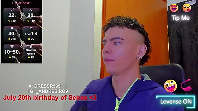 sebascuterouss online show from July 12, 2026, 1:56 pm