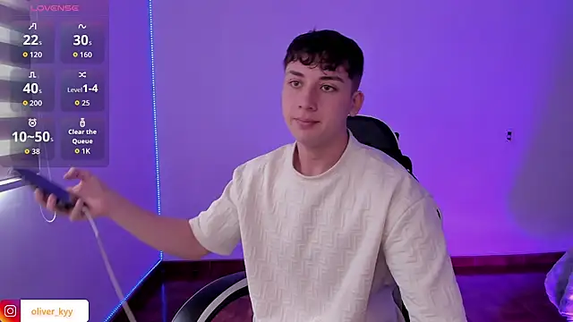 OLIVER K online show from April 22, 2026, 7:31 pm