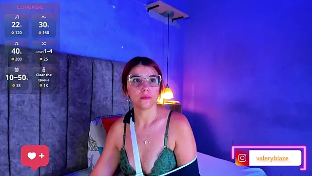 ValeryBlaze  online show from June 6, 2026, 7:30 pm