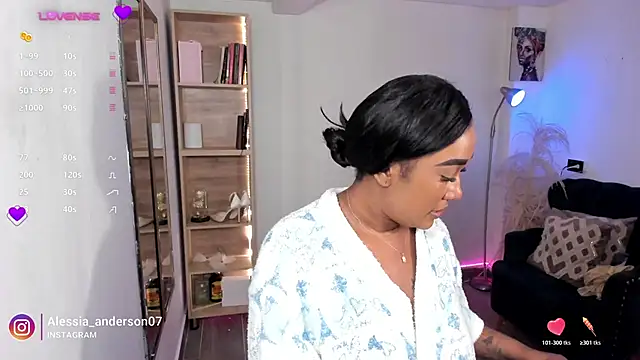 alessia anderson online show from November 22, 2025, 12:10 am