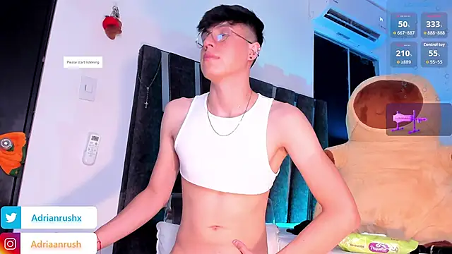 AdrianRushx online show from June 30, 2026, 3:06 am