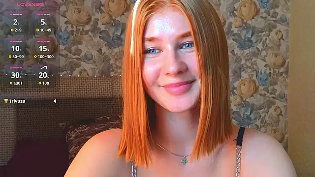 Juli Ginger online show from July 18, 2026, 3:31 pm