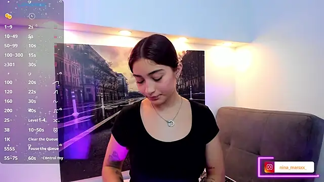 Snapshot of Nina-Mars chatting on May 28, 2026, 7:09 pm Nina-Mars online show from May 28, 2026, 7:09 pm
