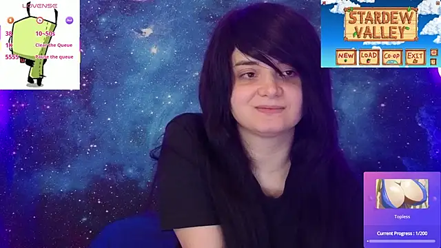 Trixiedoescamcam online show from July 21, 2026, 10:44 pm