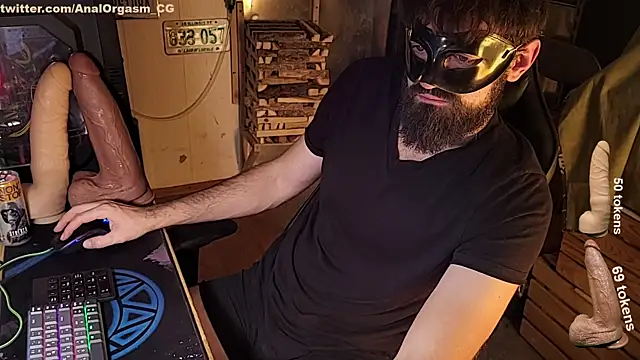 AnalOrgasm CG online show from February 17, 2025, 9:54 pm