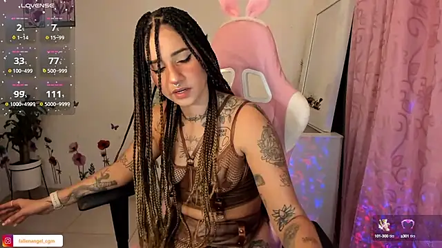 Fallengangel online show from February 2, 2025, 8:56 am