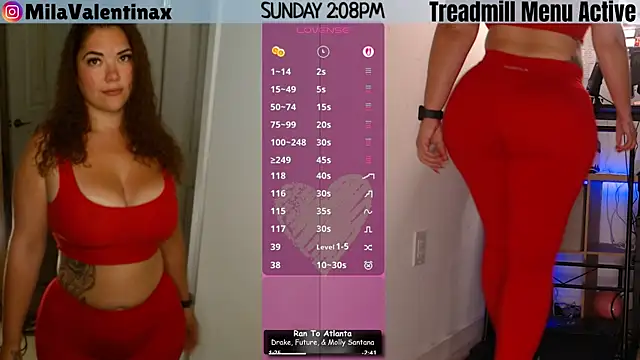 MilaValentina online show from June 14, 2026, 6:09 pm