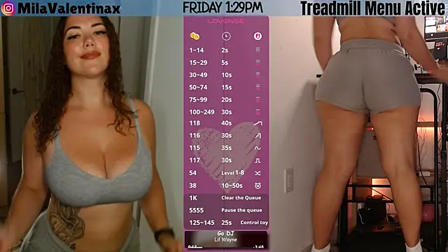 Snapshot of MilaValentina chatting on July 3, 2026, 5:30 pm MilaValentina online show from July 3, 2026, 5:30 pm