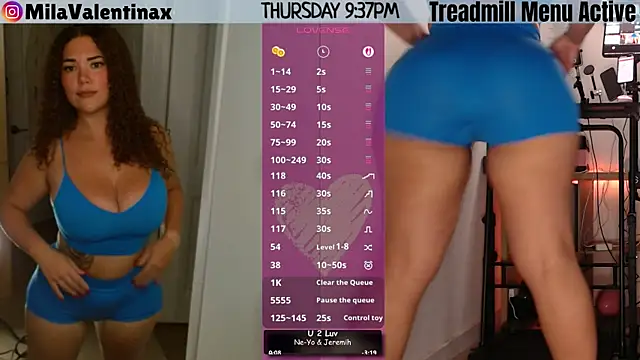 Snapshot of MilaValentina chatting on July 10, 2026, 1:38 am MilaValentina online show from July 10, 2026, 1:38 am