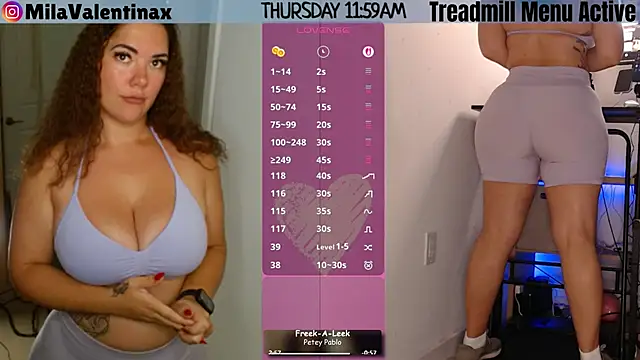 MilaValentina online show from June 4, 2026, 4:00 pm