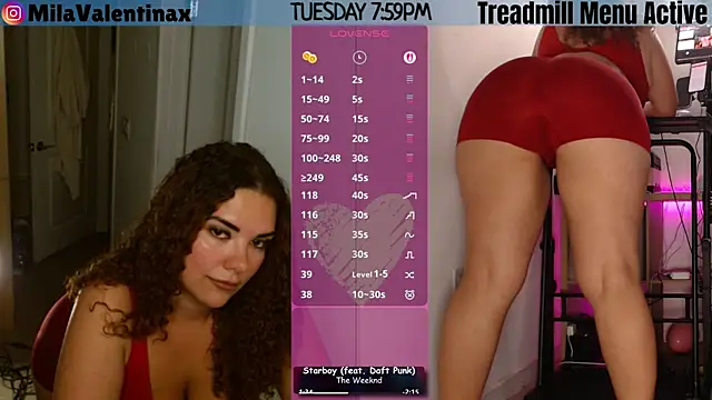 Snapshot of MilaValentina chatting on July 28, 2026, 11:59 pm MilaValentina online show from July 28, 2026, 11:59 pm