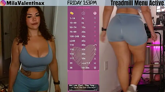 Snapshot of MilaValentina chatting on July 17, 2026, 5:54 pm MilaValentina online show from July 17, 2026, 5:54 pm