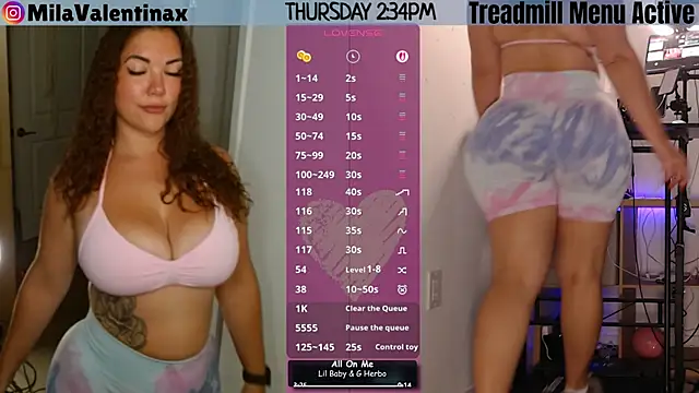 Snapshot of MilaValentina chatting on June 18, 2026, 6:35 pm MilaValentina online show from June 18, 2026, 6:35 pm