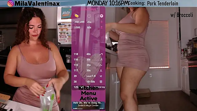 Snapshot of MilaValentina chatting on July 14, 2026, 2:16 am MilaValentina online show from July 14, 2026, 2:16 am