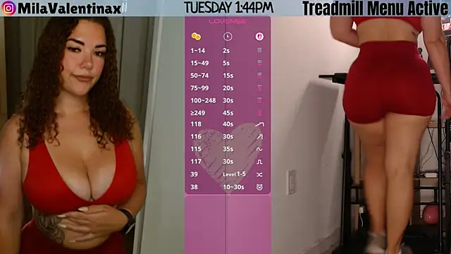 Snapshot of MilaValentina chatting on July 28, 2026, 5:45 pm MilaValentina online show from July 28, 2026, 5:45 pm