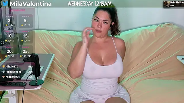 MilaValentina online show from March 12, 2025, 4:51 am