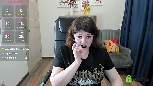 Black Black Rose online show from July 16, 2026, 3:36 am