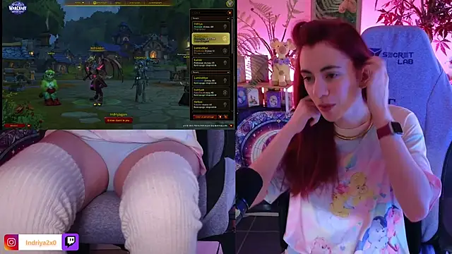 Snapshot of Indriya2x0 chatting on March 26, 2026, 9:24 pm Indriya2x0 online show from March 26, 2026, 9:24 pm