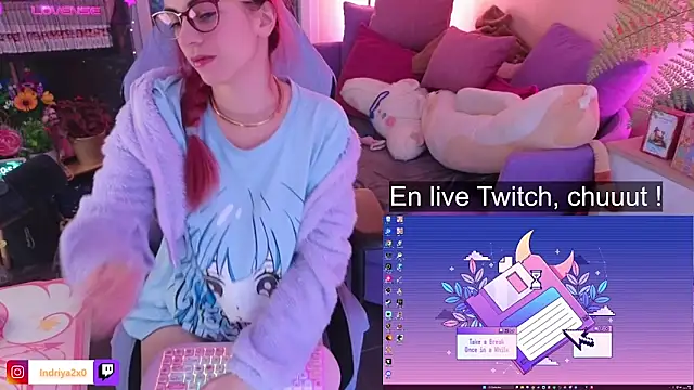 Snapshot of Indriya2x0 chatting on March 13, 2026, 7:52 pm Indriya2x0 online show from March 13, 2026, 7:52 pm