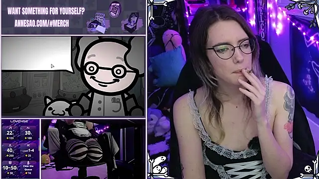 Snapshot of AnneSao chatting on February 13, 2026, 12:32 am AnneSao online show from February 13, 2026, 12:32 am