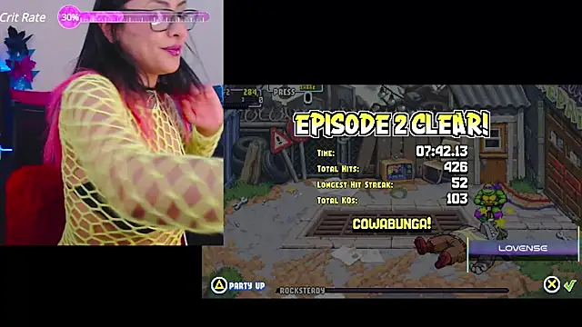 Annie p online show from March 9, 2025, 12:42 am