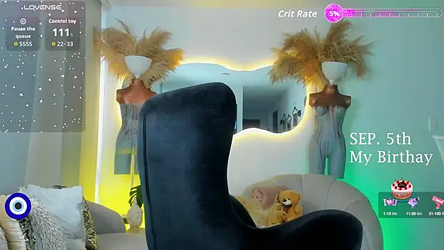 Angel Peach online show from September 23, 2025, 2:02 pm