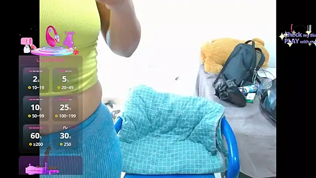 keyklin1 online show from September 19, 2025, 12:20 pm