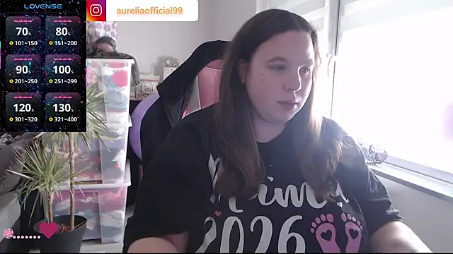 AureliaWinter online show from March 6, 2026, 8:42 am