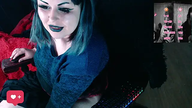 Psychobitch7 online show from May 2, 2026, 2:55 pm