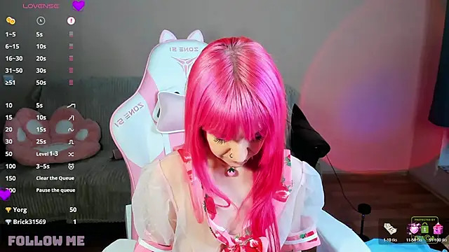 AmyRose6969 online show from February 11, 2025, 8:31 pm