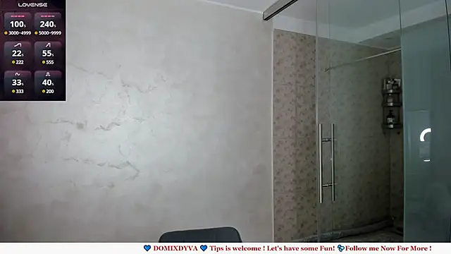 Domixdyva online show from January 21, 2025, 6:23 pm