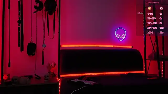 CyberXGoddess online show from April 25, 2026, 9:34 pm