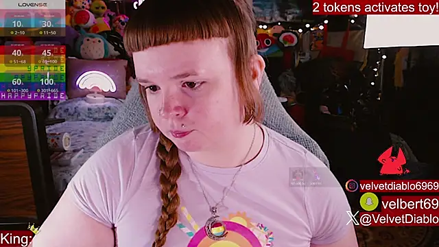 VelvetDiablo online show from June 11, 2026, 2:53 am