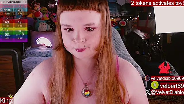 VelvetDiablo online show from June 10, 2026, 12:12 am