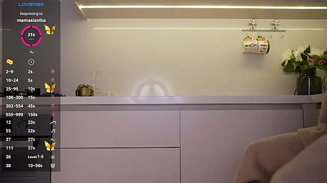 Snapshot of Vassiilisa chatting on February 22, 2026, 11:45 am Vassiilisa online show from February 22, 2026, 11:45 am