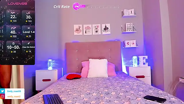 EmilyCoast-1 online show from February 20, 2026, 7:49 pm