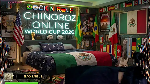chino roz online show from July 3, 2026, 10:38 pm