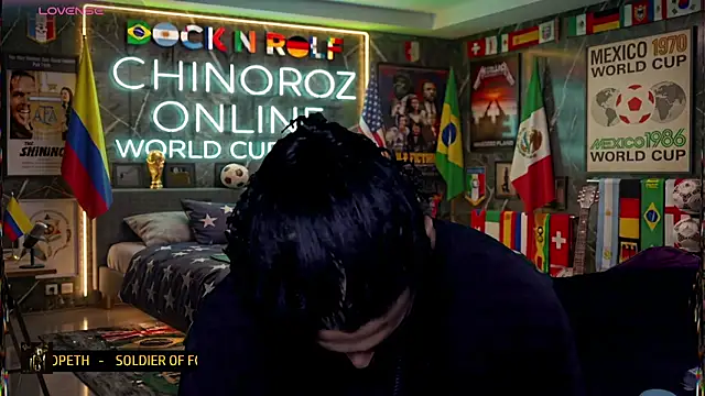 chino roz online show from July 5, 2026, 7:26 am