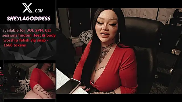 sheylagoddess11 online show from March 17, 2026, 11:52 pm