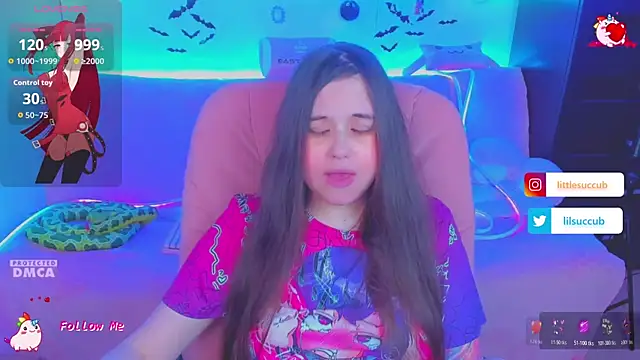 Lolisuccub online show from June 18, 2026, 5:07 pm