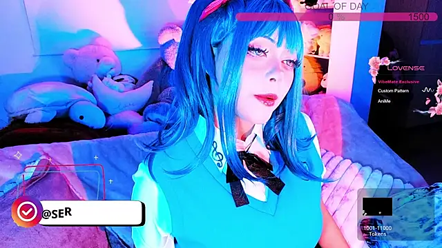 seraphine23 online show from May 24, 2026, 3:06 am