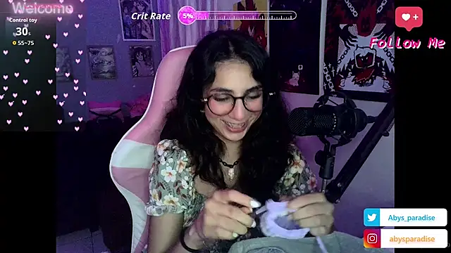 Abysparadise online show from October 14, 2025, 5:19 am