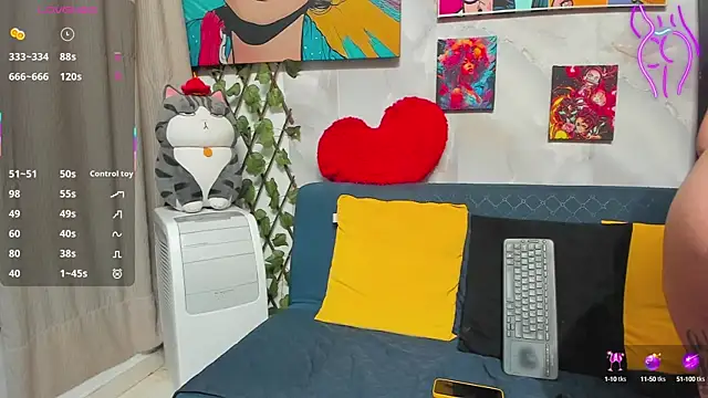 GabiMorgan online show from October 10, 2025, 9:15 pm