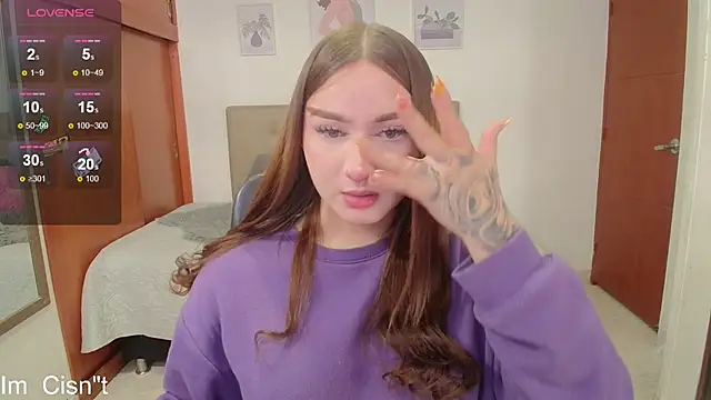 Miley Baker online show from March 18, 2025, 1:44 pm