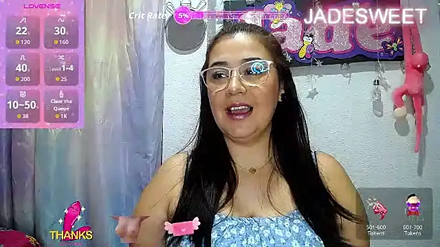 JADE SWEET2 online show from July 27, 2026, 1:01 am