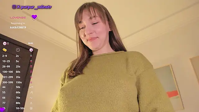 Snapshot of purpurmonstr chatting on February 11, 2026, 8:09 pm purpurmonstr online show from February 11, 2026, 8:09 pm