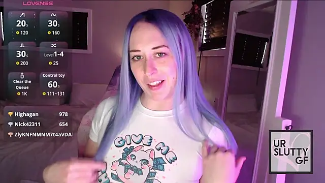 ursluttygf online show from February 20, 2026, 6:54 pm