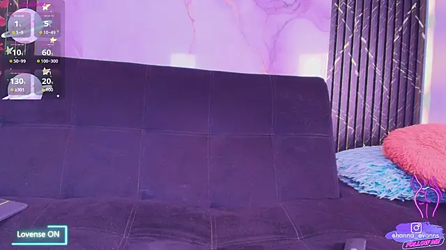 Hanna Evaanss online show from March 3, 2026, 8:05 pm